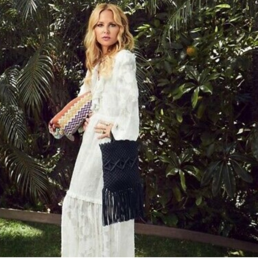 Coachella vibes Crochet satchel Festival style